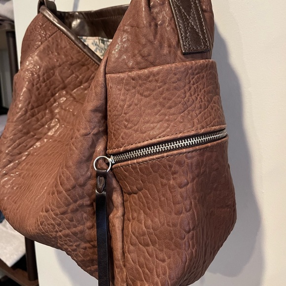 Rough and Tumble Komodo Pebble Lg Pillow Bucket Custom Rifle Paper Co Lining - Picture 2 of 6